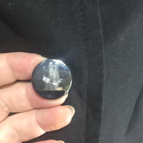 Rafaella Small Black button jacket with big button - Picture 3 of 8